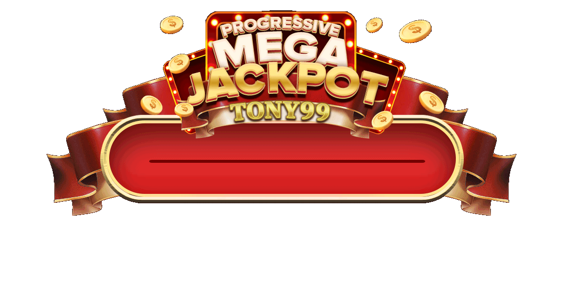 Progressive jackpot prize display showing big win
