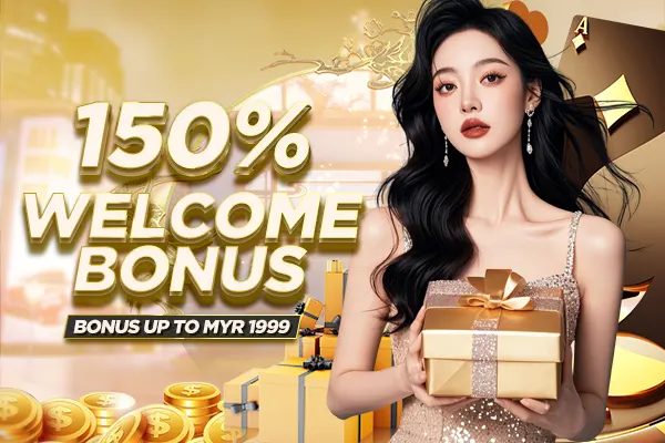 150% Welcome Bonus - Up to MYR1999